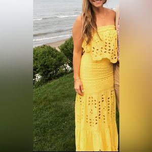 COPY - Luxxel bandeau top and maxi skirt size small